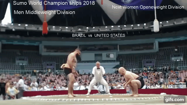 Sumo World Championships 2018 - Edward Suczewski - Match 2