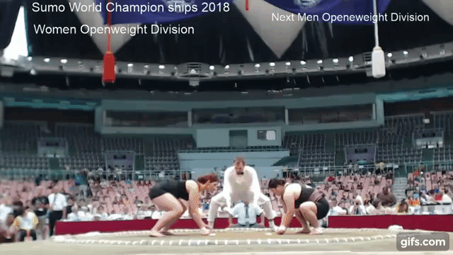 Sumo World Championships 2018 - Morgan Chateau - Match 1