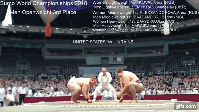 Sumo World Championships - Kena Heffernan - Match 4