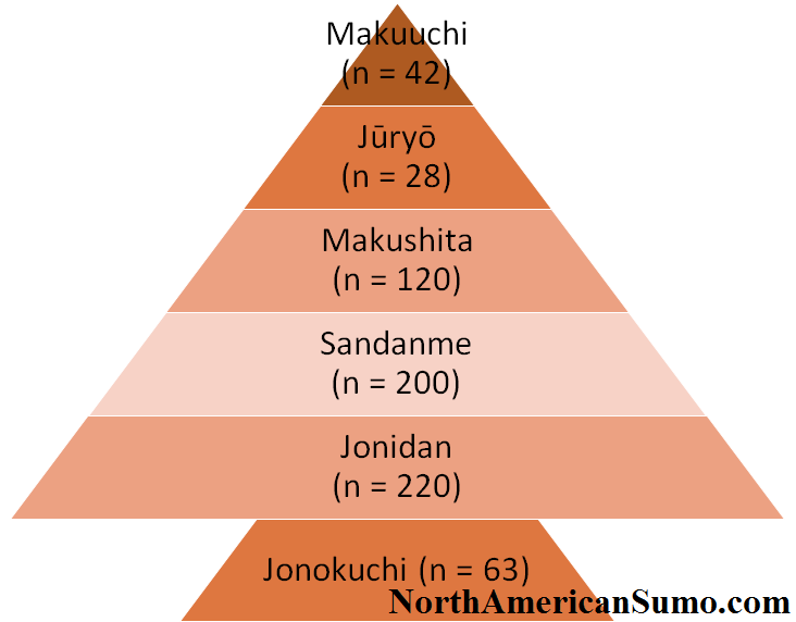 Japanese Sumo Divisions - Correct