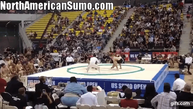 Andre Coleman vs Will Erner - 14th Annual US Sumo Open 2014