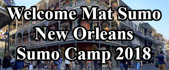 Welcome Mat Sumo New Orleans Sumo Camp 2018