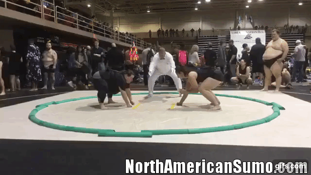 Danna Engelberg vs Mariah Holmes - US Sumo Nationals 2019 - Heavyweight
